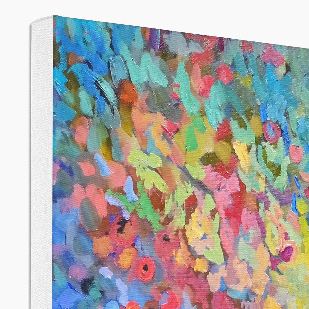 Berry Banquet Canvas - - susan gardner - uk artist - colourful animal art