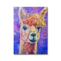 Chiquitita Canvas - - susan gardner - uk artist - colourful animal art