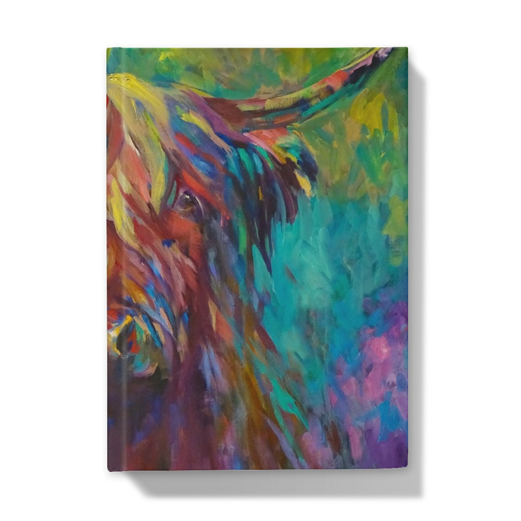 Beinn Eighe Hardback Journal - - susan gardner - uk artist - colourful animal art
