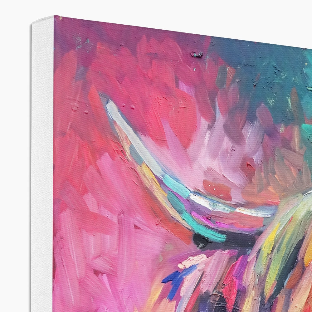 Balvenie Canvas - - susan gardner - uk artist - colourful animal art