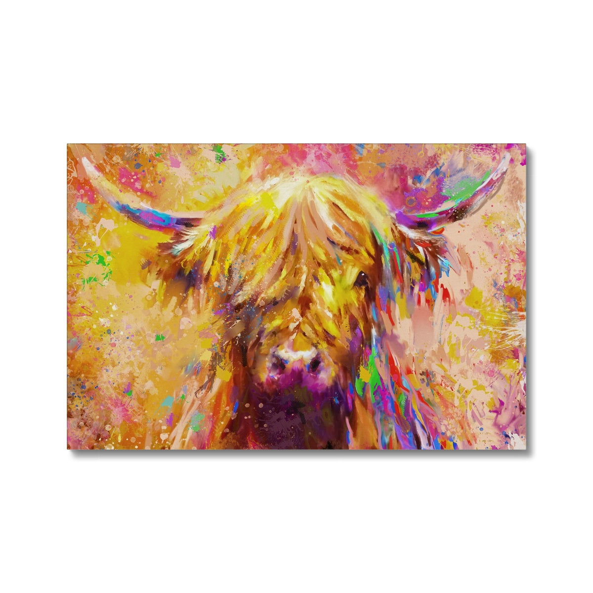 Brodie Canvas - Animal Art by Susan Gardner - Contemporary Expressionist - Colourful Fine Art