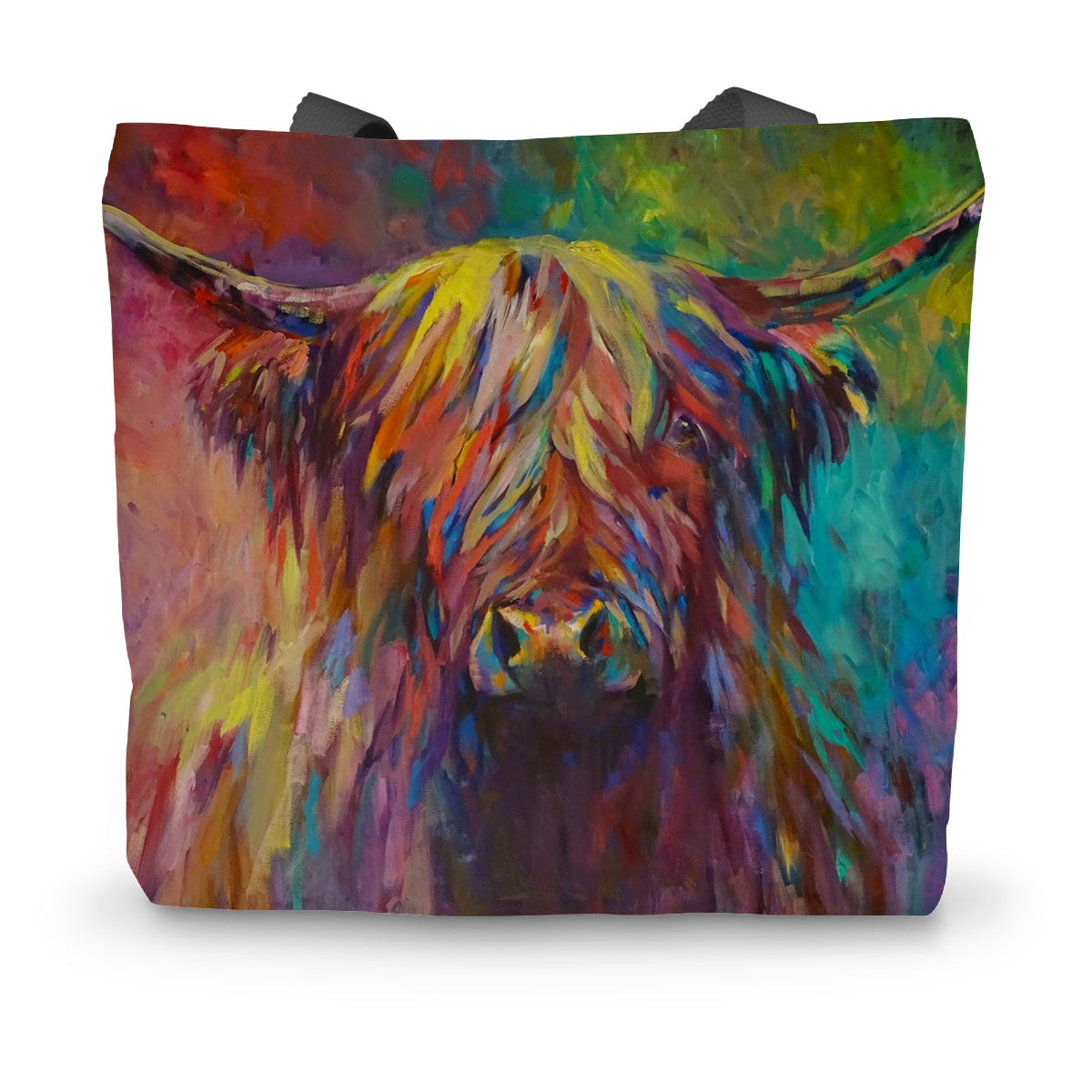 Beinn Eighe Canvas Tote Bag - - susan gardner - uk artist - colourful animal art