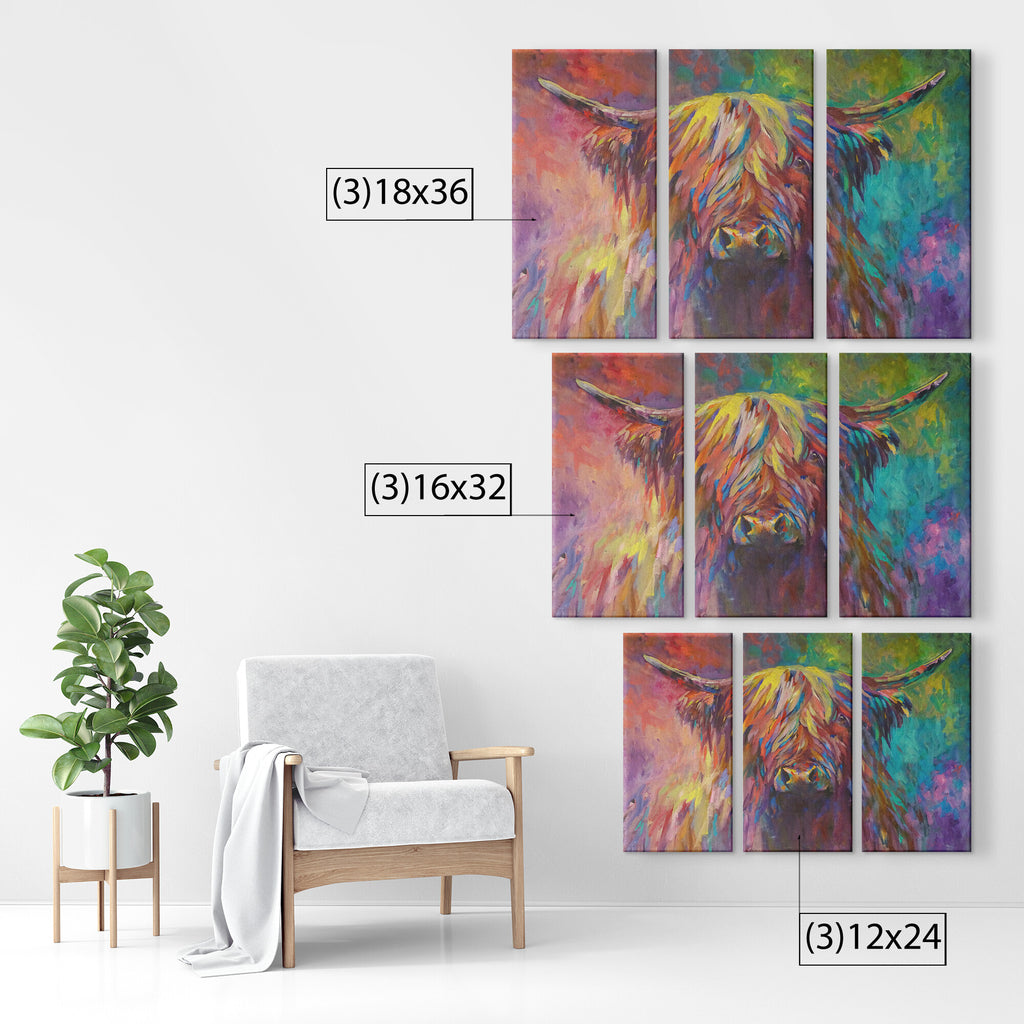 Beinn Eighe Three Piece Canvas Set  - Set of Three