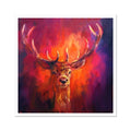 Resilient Spirit Print - - susan gardner - uk artist - colourful animal art