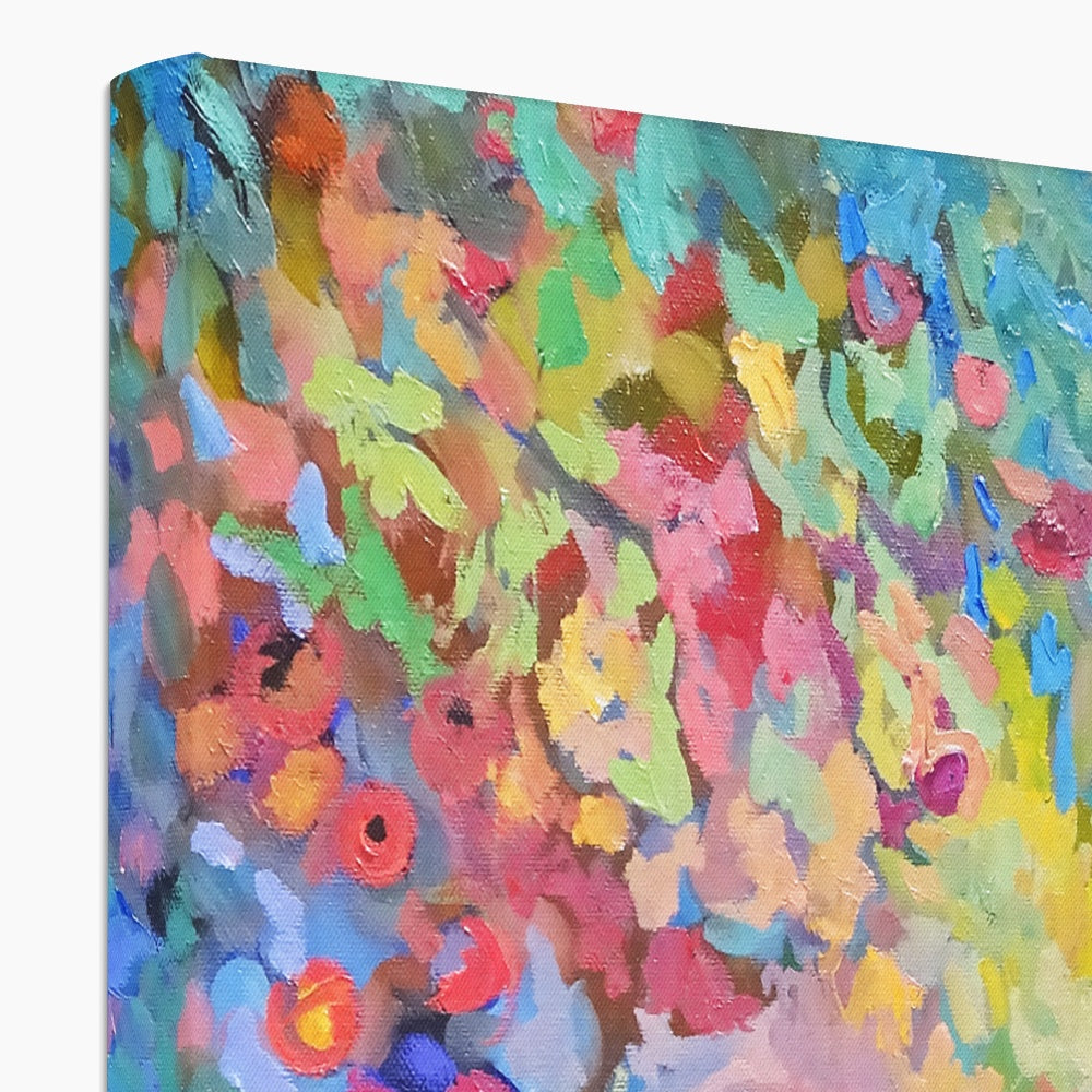 Berry Banquet Canvas - - susan gardner - uk artist - colourful animal art
