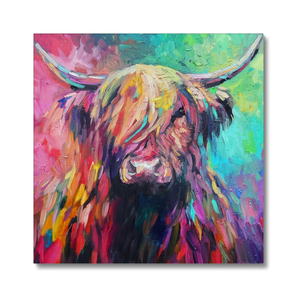 Balvenie Canvas - - susan gardner - uk artist - colourful animal art