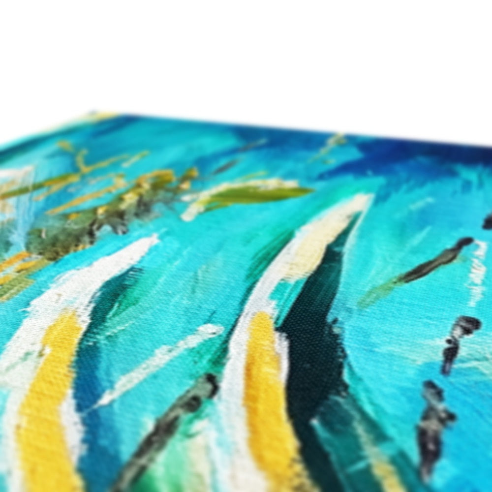 Forest Light Canvas - Animal Art by Susan Gardner - Contemporary Expressionist - Colourful Fine Art