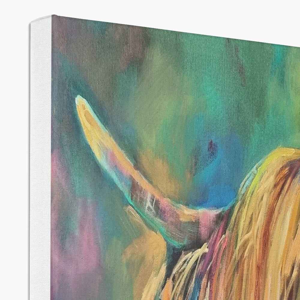 detail of Highland Cow Picture
