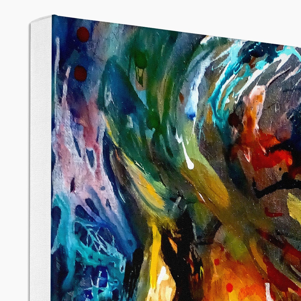 Mazarron Canvas - Animal Art by Susan Gardner - Contemporary Expressionist - Colourful Fine Art