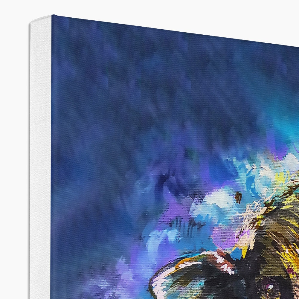 Abigail Canvas - Animal Art by Susan Gardner - Contemporary Expressionist - Colourful Fine Art