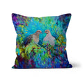 It Had To Be You Cushion - - susan gardner - uk artist - colourful animal art