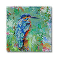 Aqua Splash Canvas - Animal Art by Susan Gardner - Contemporary Expressionist - Colourful Fine Art